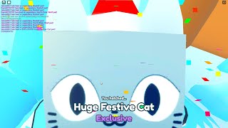 I HATCHED HUGE FESTIVE CAT [upl. by Vange866]