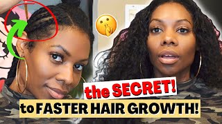 The Hair Growth Serum That ACTUALLY WORKS And its Hair growth Benefits Under A Protective Style [upl. by Inaleon198]