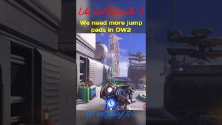 We need more jump pads in Overwatch 2 ytshorts gravyow reinhardt shatter bigslam goofy [upl. by Ecnahs]