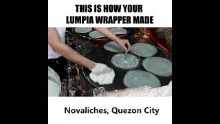 LUMPIA WRAPPER Spring Roll Wrapper [upl. by Rasla]