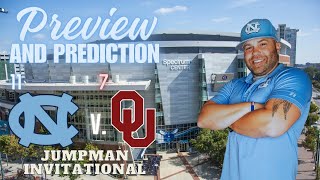 7 Oklahoma Sooners vs 11 North Carolina Tar Heels Preview and Prediction [upl. by Sofer]