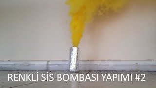 Renkli Sis Bombası Nasıl Yapılır 2 [upl. by Clement]