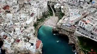 Polignano a Mare  DJI Mavic Pro aerial footage 4K [upl. by Enecnarf765]