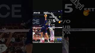 Plotnytskyi pipe😤🏐 volleyball volleyballworld volleyballplayer superspike edit shorts short [upl. by Poole]