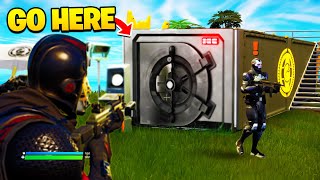 Finding SECRET BOSS in Fortnite Chapter 3 [upl. by Datha320]