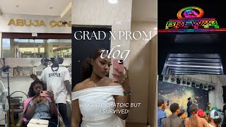 CHATOTIC GRAD X PROM VLOG SIXTH FORM EDITION [upl. by Goody]