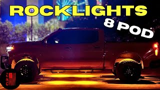 LASFIT Rocklights Install Chevy Silverado [upl. by Ecirtaemed]