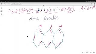 ANTHRAQUINONE GLYCOSIDES [upl. by Shoshana]