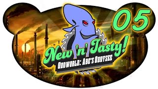 Oddworld Abes Oddysee New n Tasty 05  Monsaiklinien Lets Play 100 German Deutsch PS4 [upl. by Colwen]