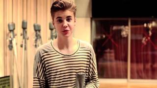 Justin Bieber Message to Australian Fans Getmusic Exclusive [upl. by Ekez]