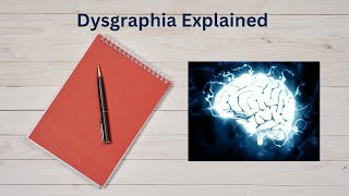 Dysgraphia [upl. by Amelina65]