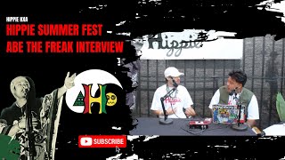 Hippie Summer Fest Abe The Freak Interview [upl. by Esmerelda]