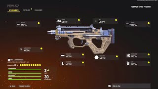 How to Unlock the SECRET PDW57 SMG in VANGUARD 🤯 Vanguard Best Class Setups [upl. by Rist]