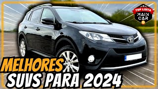 5 MELHORES SUVS para 2024  CONFIÁVEIS que NÃO QUEBRAM pagando BARATO🔥 [upl. by Searle910]