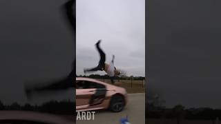 Car Flip Stunt Gone Wrong😳 [upl. by Aehsila633]