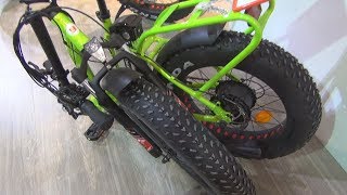 Yuki Motor EWild 20S Fatbike 2019 Exterior and Interior [upl. by Anitsahs]