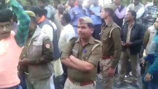 BJP candidates create rampage in kushinagar Gorakhpur [upl. by Enreval]