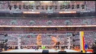 LA Knight defeats Logan Paul to win the US Championship Crowd reaction  WWE SummerSlam 832024 [upl. by Llehsyt]