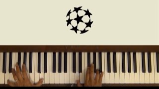 UEFA Champions League Anthem Piano Cover with Separate Tutorial [upl. by Rob225]