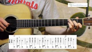 How to play Silent Night  Guitar Lesson  Carter Style [upl. by Neidhardt449]