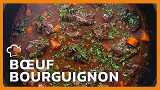 Recette du Boeuf Bourguignon [upl. by Etnuahc]