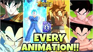 🔥EVERY FUSIONPOTARA TRANSFORMATION ANIMATION IN DRAGON BALL LEGENDS🔥 [upl. by Nnaeel755]