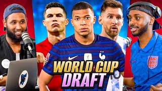 WORLD CUP DRAFT CHALLENGE Ft Mbappe Ronaldo amp Messi [upl. by Obadiah671]