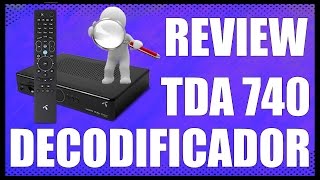 REVIEW  DECODIFICADOR TV DIGITAL TDA UTE 740  wwwlogeeknet [upl. by Hepza932]