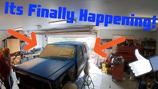 Custom Coat Bed Liner Paint Job on a Jeep XJ [upl. by Annahvas]