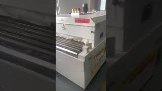 Transfer of tunnel furnace assembly line conveyor [upl. by Sabsay]