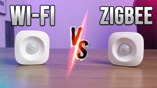 Sensor de presença inteligente Zibee VS Wifi Diferença na prática [upl. by Mulford909]