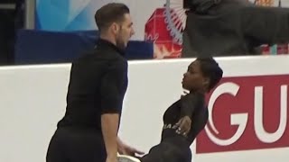 Vanessa JAMES amp Morgan CIPRES  GOLD MEDAL  FP European Figure Skating Championships 2019 HD [upl. by Leunamne]