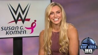 CHARLOTTE FLAIR INTERVIEW on HELL IN A CELL WWE PAIGE GOLDBERG MICKIE JAMES SASHA BANKS amp MORE [upl. by Neille]