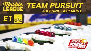 Marble League 2023 OPENING CEREMONY  E1 Team Pursuit 🐝 [upl. by Oilime]