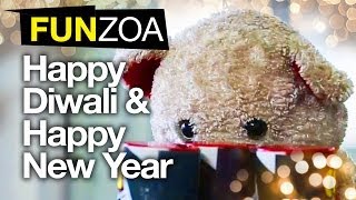 Happy Diwali amp Happy New Year WishesFunny Video For Friends [upl. by Hey]