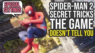 This Is Huge Spider Man 2 PS5 Tricks The Game Doesnt Tell You About Spider Man 2 Tips And Tricks [upl. by Neela128]