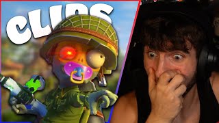 Reacting to The Most INSANE PvZ Clips [upl. by Ronyam]