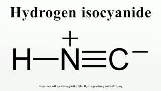 Hydrogen isocyanide [upl. by Nylaj]