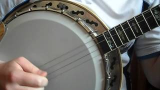 Tenor Banjo Irish Reel Rakish Paddy CGDA tuning [upl. by Yarahs529]