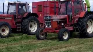 IH 956XL amp 1455XL at the silage 2012 [upl. by Morganstein]