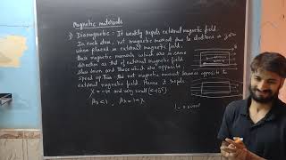 2 Diamagnetic paramagnetic and ferromagnetic materials  magnetism amp matterCBSE2025 [upl. by Padriac836]