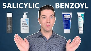 Salicylic Acid vs Benzoyl Peroxide Which is Best [upl. by Yelnet]