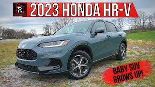 The 2023 Honda HRV EXL AWD Is An Affordably UpscaleLike Small SUV [upl. by Adnoved]