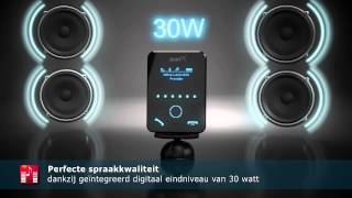 BURY CC 9058  Bluetooth®handsfreeinstallatie met display en batterijlaadfunctie NL [upl. by Annayrb]