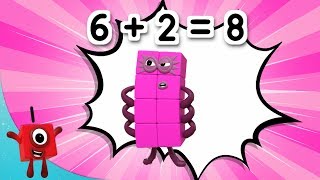 Numberblocks  Equal Signs  Learn to Count  Learning Blocks [upl. by Zingg191]