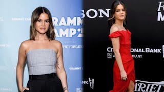 Maren Morris  Maren Morris addresses wardrobe malfunction in cheeky TikTok Ill frame the skirt [upl. by Ahsirtak]