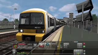 Rainham to London Victoria Full Route  Train Simulator Classic [upl. by Ttekcirc917]