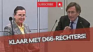 PVVer Marjolein Faber spreek D66 aan op C0RRUPTE D66rechters [upl. by September138]