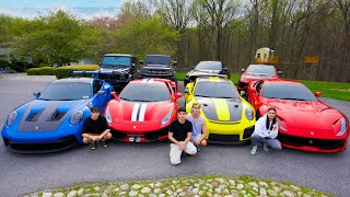 FULL TOUR OF OUR CAR COLLECTION [upl. by Devad]