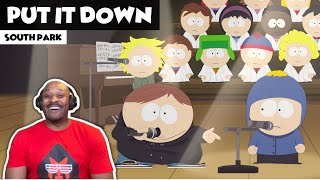 SOUTH PARK  Put It Down REACTION  Season 21 Episode 2 [upl. by Letnoj156]